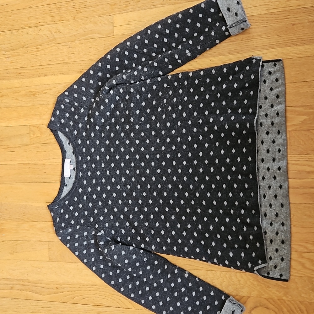 Benedetta B. Polka Dot wool / cashmere Sweater L